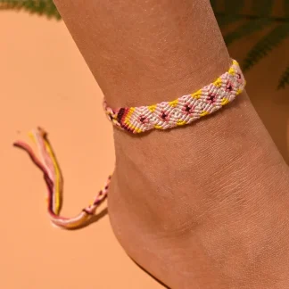 Rose Color Anklets