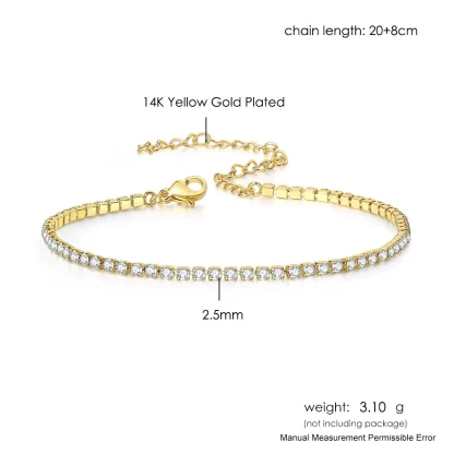 Glimmering Fashion Anklet - Image 6